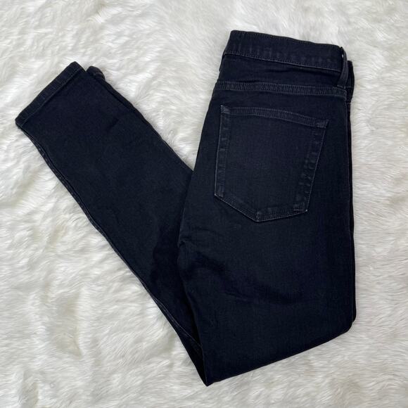 Everlane Black Mid Rise Ankle Skinny Jeans Size 27 - Picture 7 of 8
